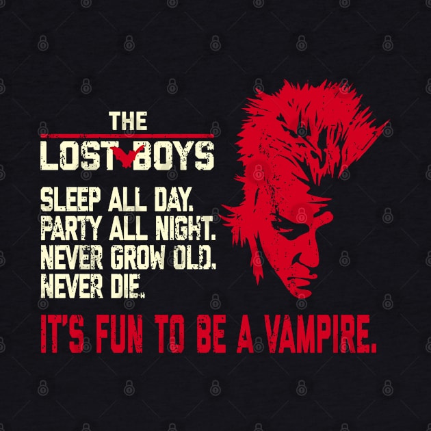 Lost boys quote by Utopia Art & Illustration
